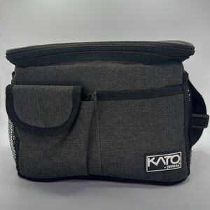 Kato Tirrinia Gray Reusable Lunch Cooler Bag